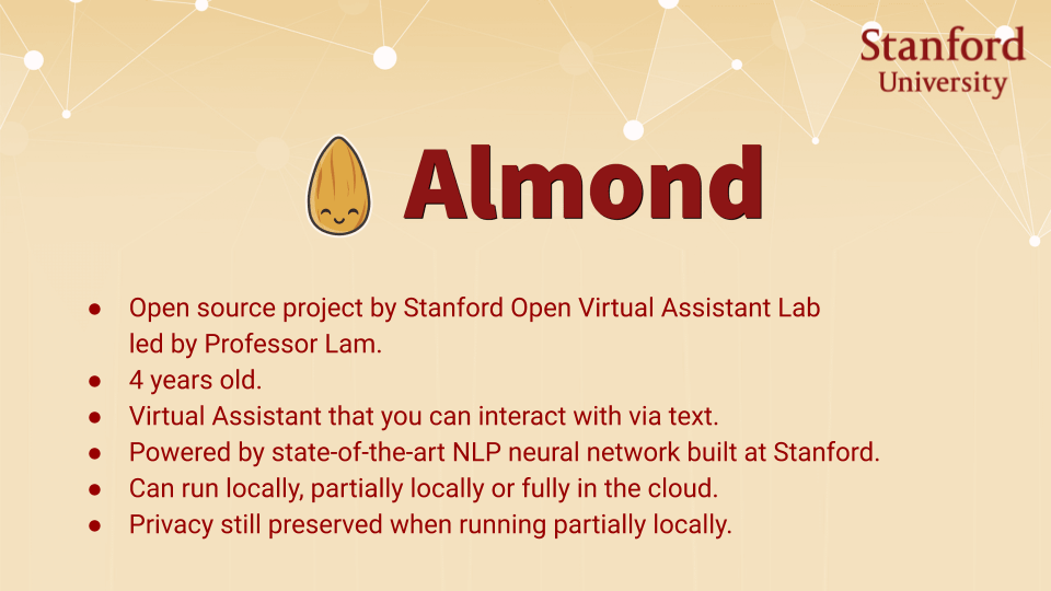 Short description of what Almond is.