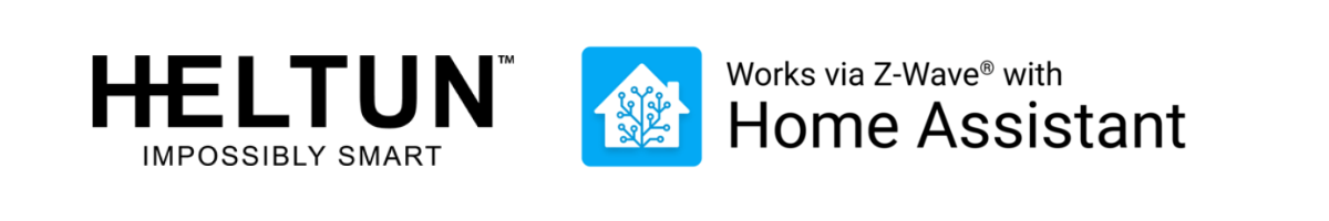 HELTUN y funciona con los logotipos de Home Assistant