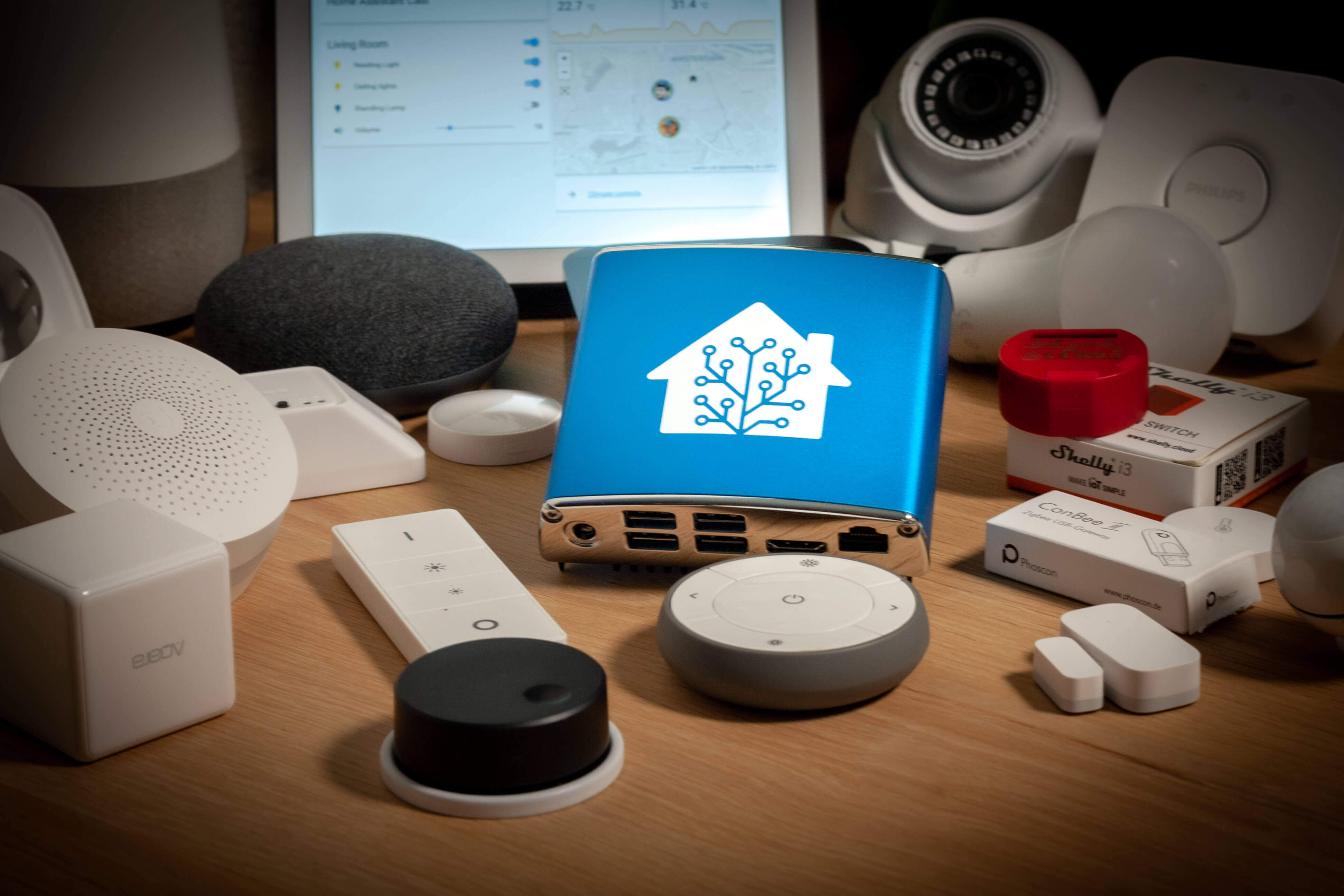 Home Assistant Green Smart Hub, Zigbee, Zwave, Wifi Home Automation