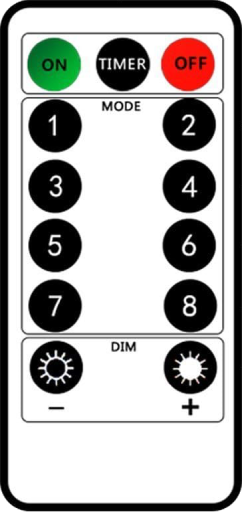 13-key remote