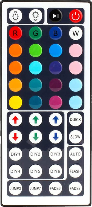 44-key remote
